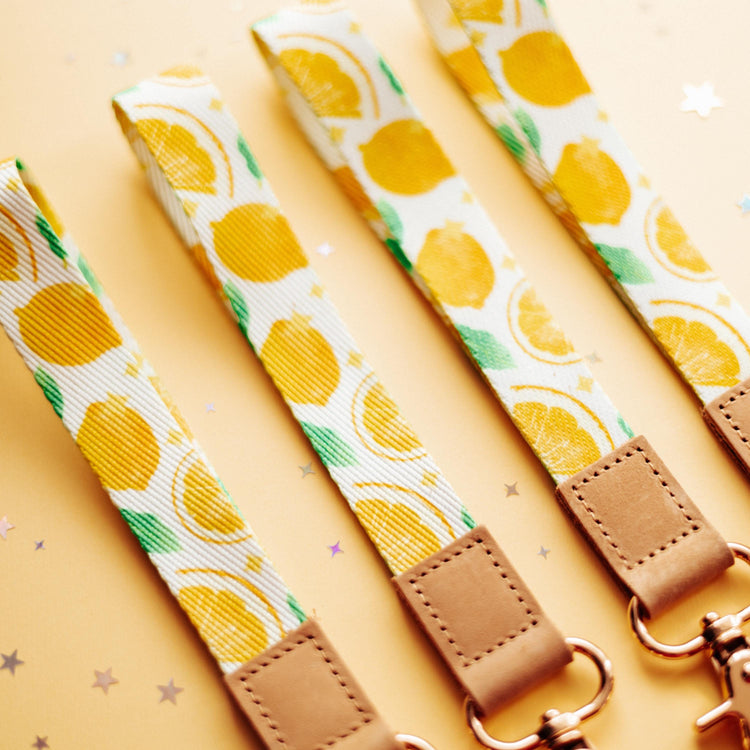 Lemons Wristlet