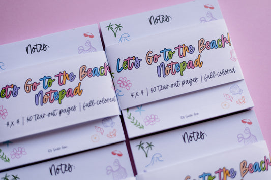 Let’s Go to the Beach Notepad