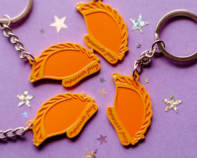 Empanada Gang Enamel Keychain