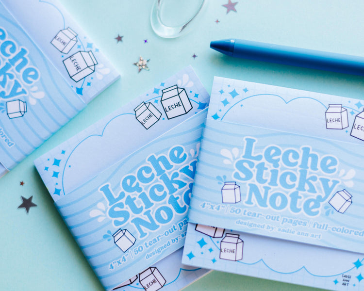 Leche Sticky Note