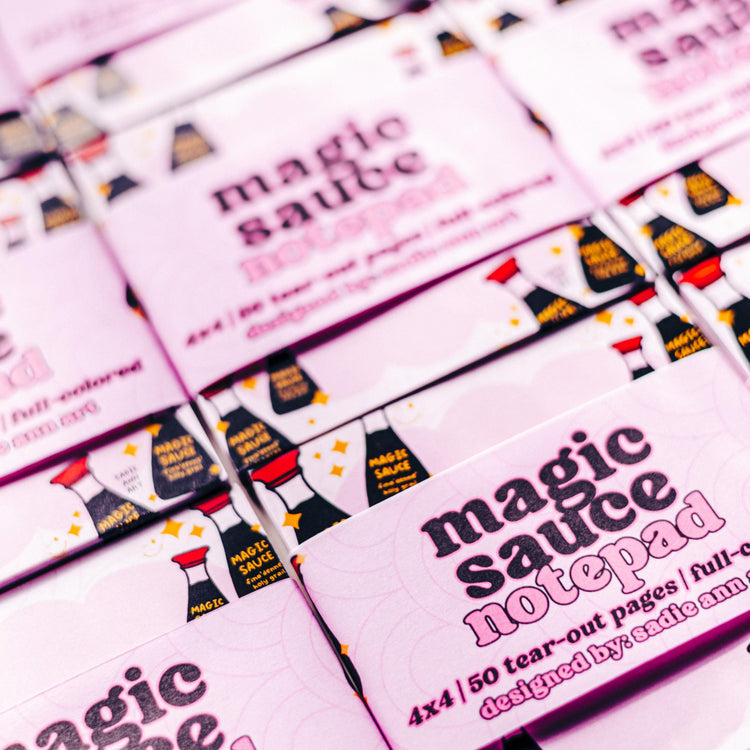 Magic Sauce Notepad
