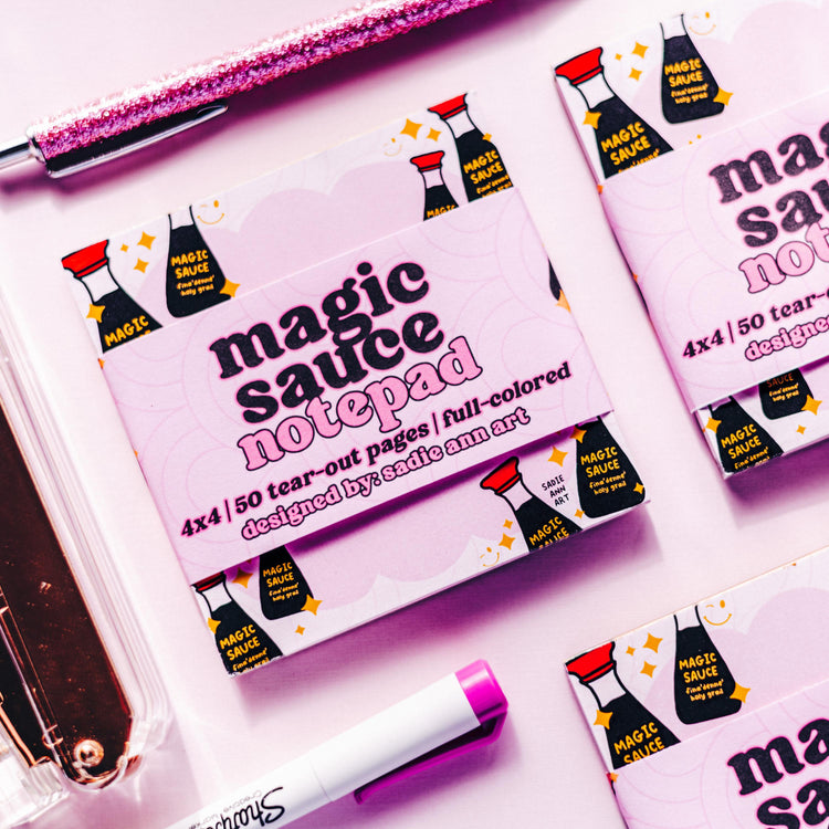 Magic Sauce Notepad