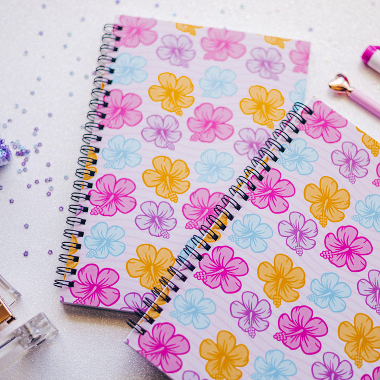 Hibiscus Spiral Notebook
