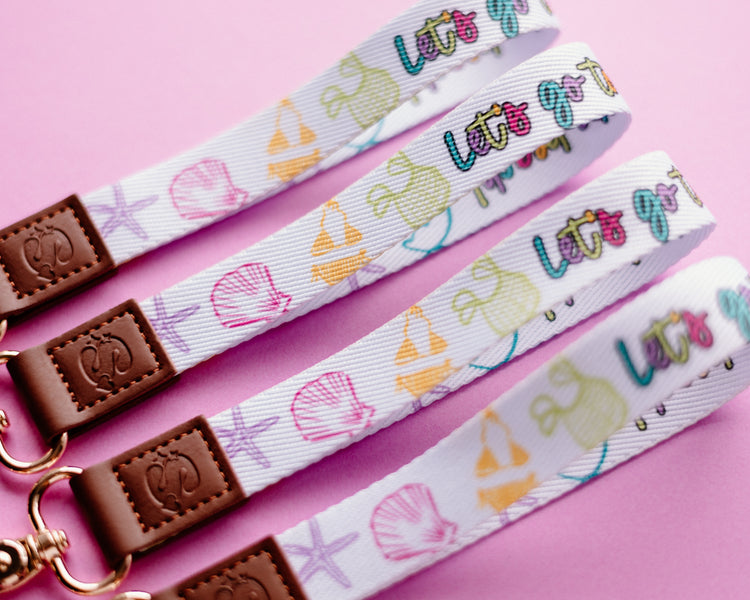 Let’s Go to the Beach Wristlet