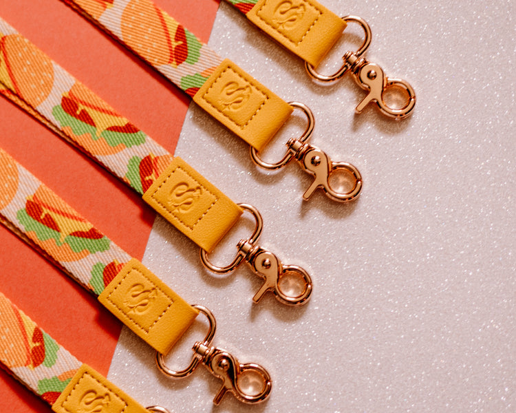 Burger Lanyard