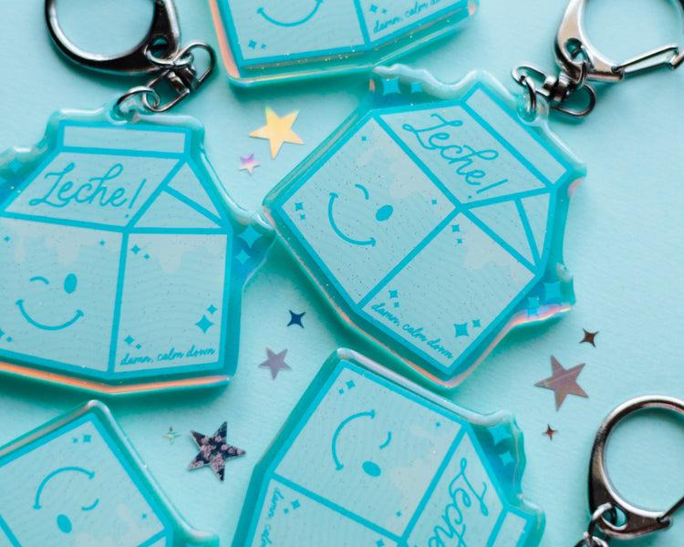 Leche Keychain