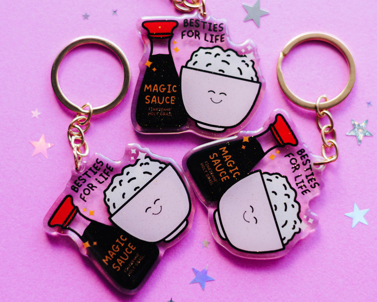 Besties for Life Keychain
