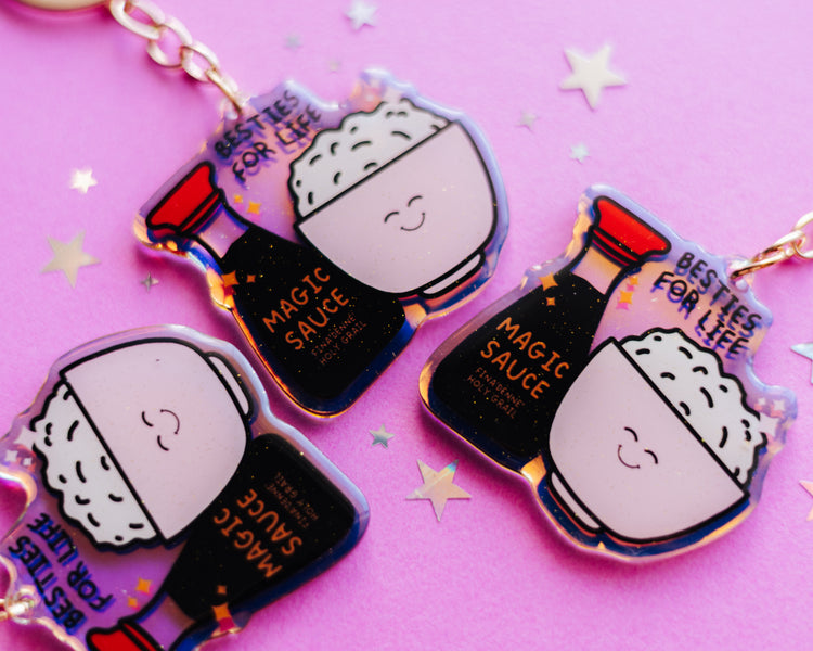 Besties for Life Keychain
