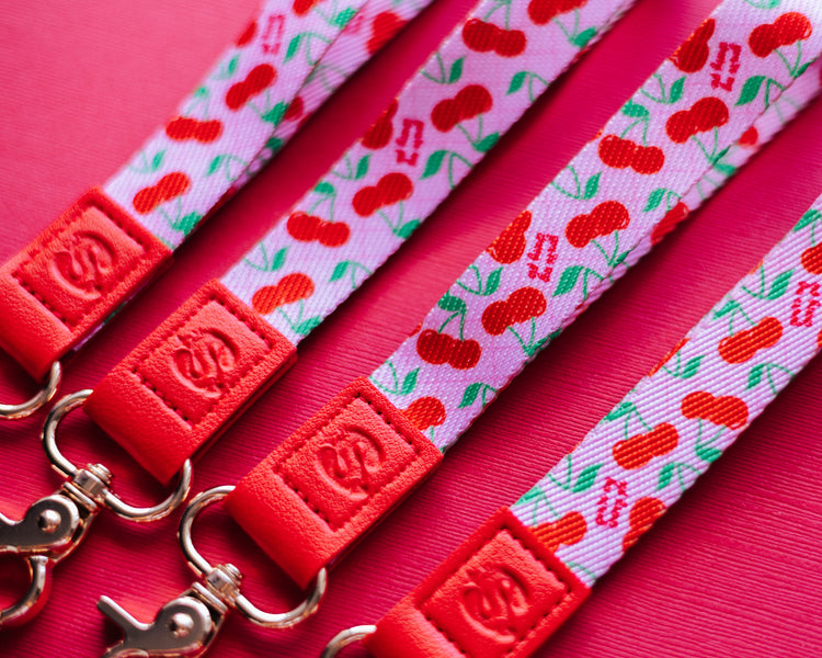 Cherry Pie Wristlet