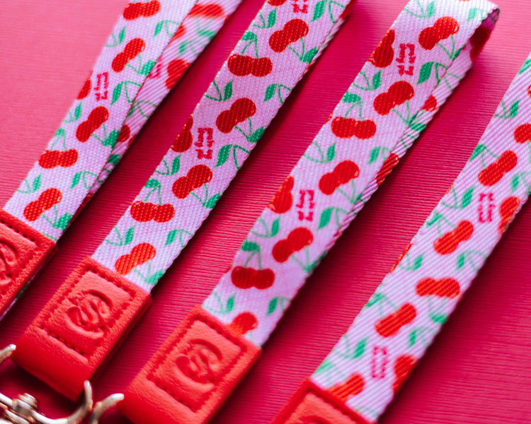 Cherry Pie Wristlet