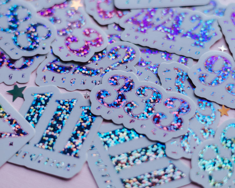 Angel Numbers Sticker Collection