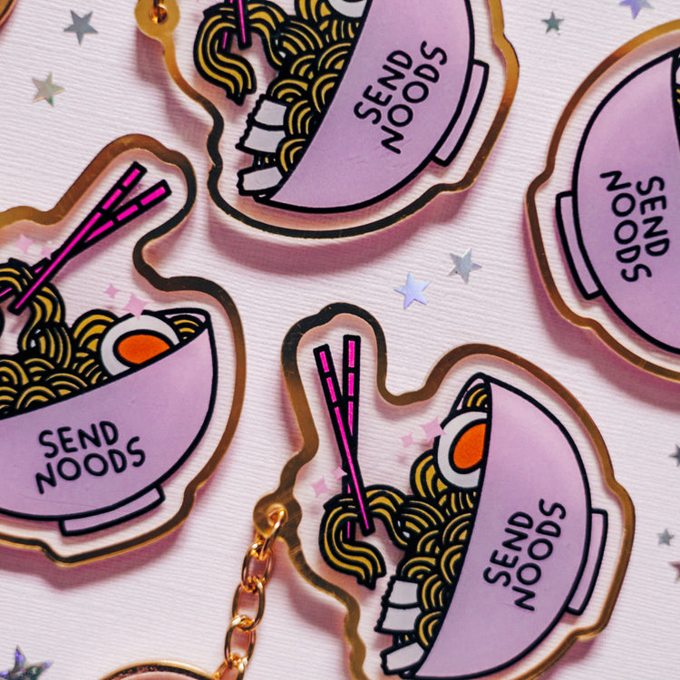 Send Noods Keychain