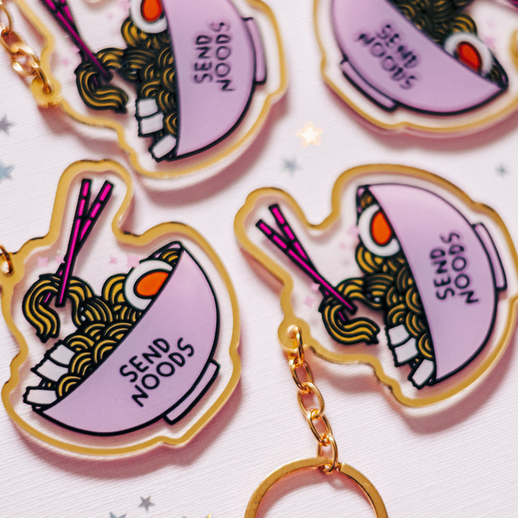 Send Noods Keychain