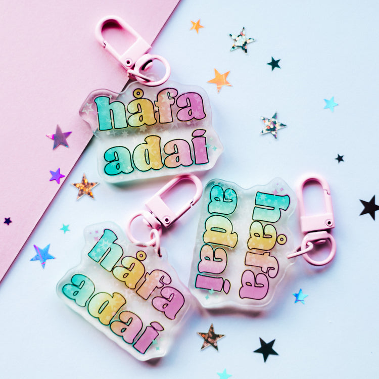 Hafa Adai Keychain
