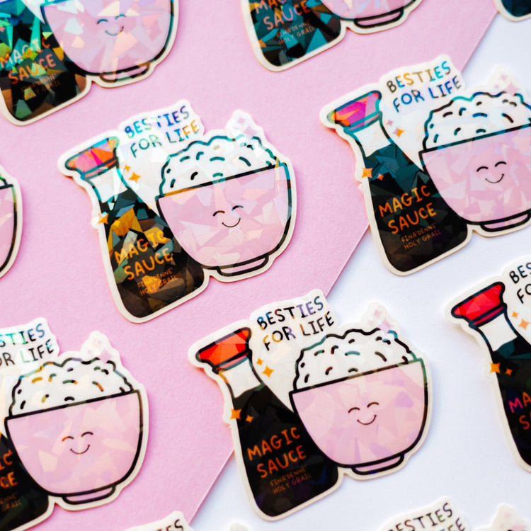 Besties for Life Sticker