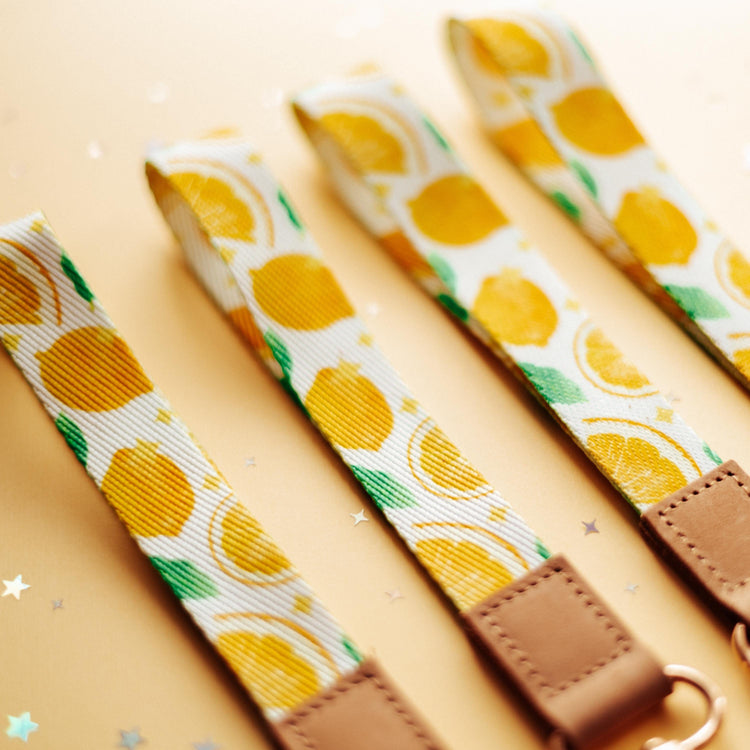 Lemons Wristlet