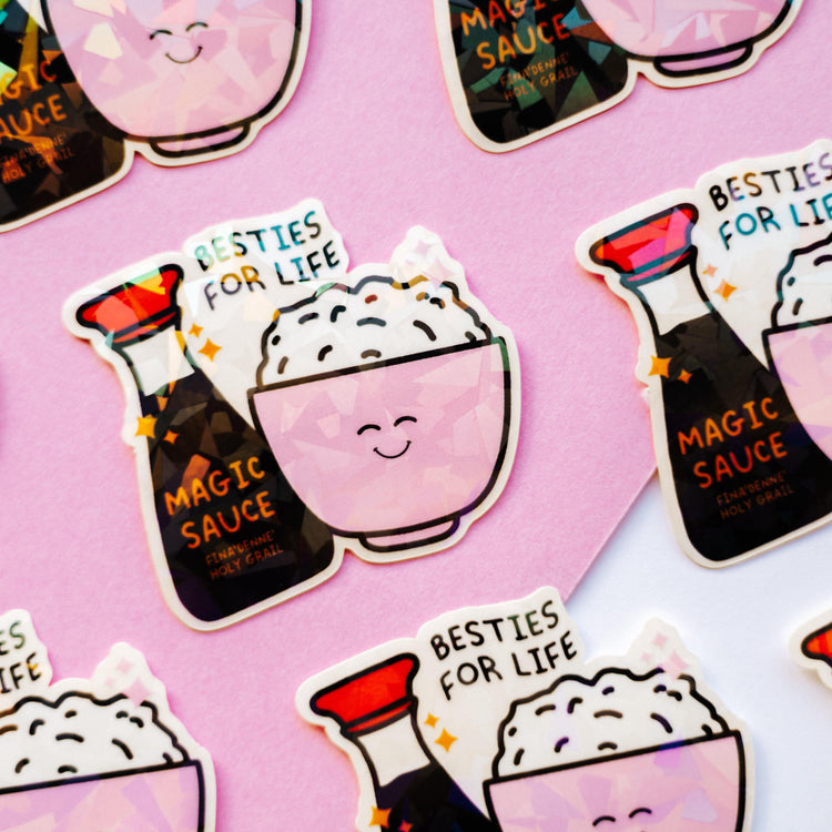 Besties for Life Sticker