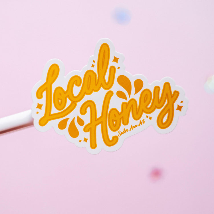Local Honey Sticker