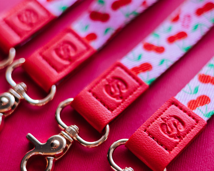 Cherry Pie Wristlet